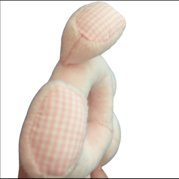 FIRST IMPRESSIONS Rattle Plush Pink Pastel My First Easter Embroidered Baby NWOT - Picture 5 of 10